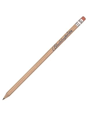 FSC Wooden Pencil- Natural with printing