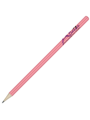 Hibernia Wooden Pencil- Pink with printing