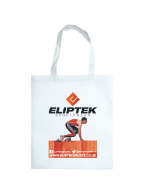 Hit Tote Bag- White with printing