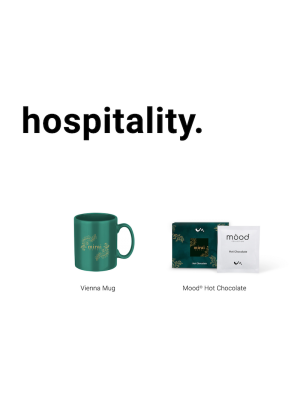 Hospitality Gift Pack with a white printed box- Contents 