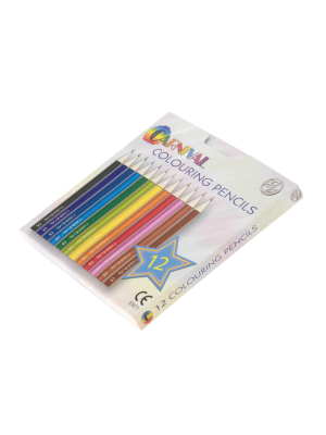 Mini Carnival Colouring Pencils 12 Pack- Carnival Themed Box
