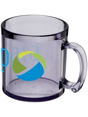 Standard Plastic Mug- Clear