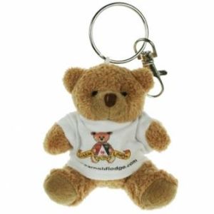 Tubby T-Shirt Keyring Bear 8cm