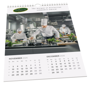 Printed A4 Smart Calendar Economy