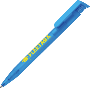 Albion Frost Ballpoint Pen- Aqua with printing