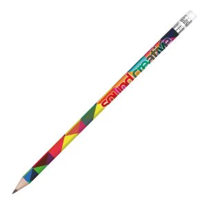 Argente Pencil with Eraser- Full Colour Wrap