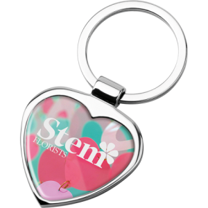 Branded Amore Metal Keyring