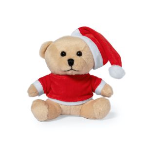 Personalised Christmas Teddy Bear Keyring
