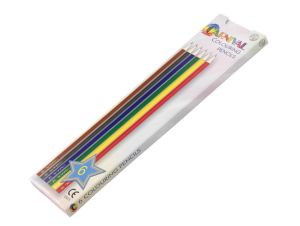 Carnival Colouring Pencils 6 Pack- Carnival Theme Box (Front)