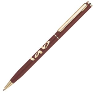 Cheviot Oro Ballpen- Burgundy with printing