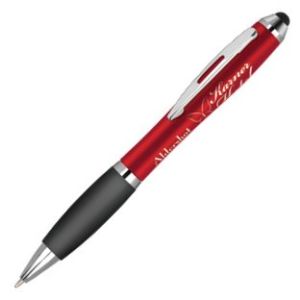Contour-i Frost Ballpen- Red with printing