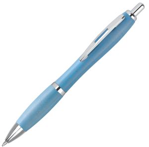 Contour Wheatstraw Ballpen- Blue