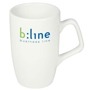 Corporate White Earthenware Mug