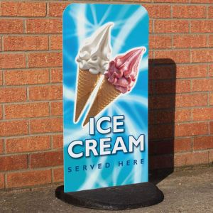 Branded Eco Flex Lite Pavement Sign