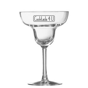 Elegance Margarita Glass- Branded with your logo to the front.
