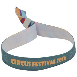 Fabric Wristband- Yellow