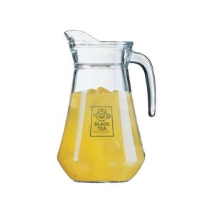 Personalised Glass Classic Jug branded with your design.