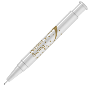 Golf Pro Mechanical Pencil- White with printing