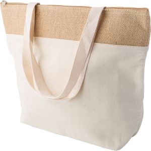 Personalised Jute Shopper Cool Bag
