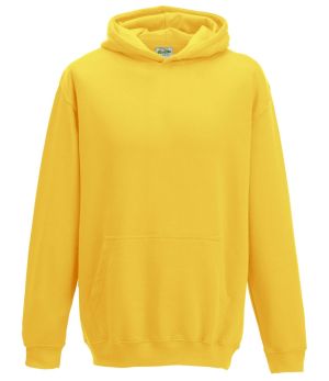 Kids Awdis Hoodie- Sun Yellow