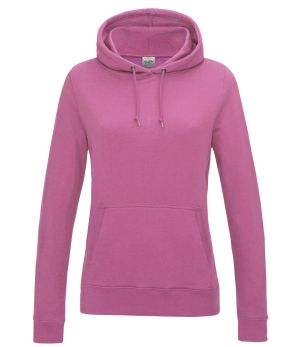 Ladies Awdis Hoodie- Dusty Pink