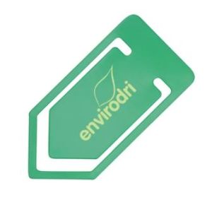 Large Recycled Paper Clip- Green
