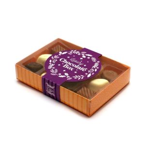Personalised Luxury 12 Chocolate Truffle Box