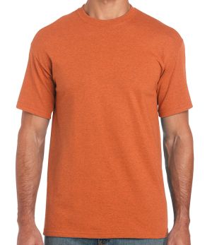 Mens Gildan Heavy Cotton T-Shirt- Antique Orange