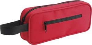Pencil Case with Handle- Red