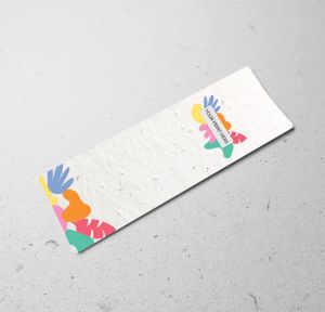 Plantable Seed Paper Bookmark