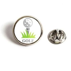 Printed Circular Metal Pin Badge