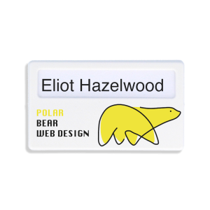 Printed Name Badge