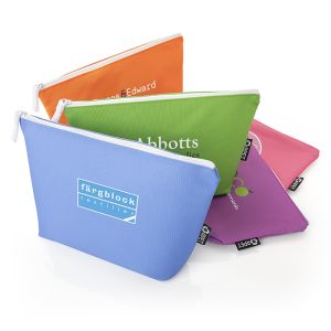 Recycled Bottle Toiletry Bag with Gusset