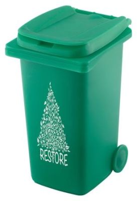 Recycled Wheelie Bin Pen Pot