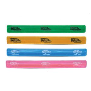 Reflective Slap Band- Four colour options