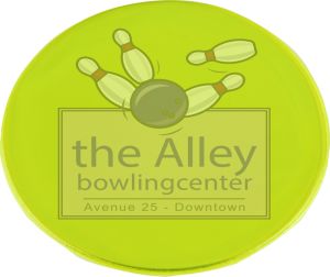 Branded Round Shaped Reflective Sticker