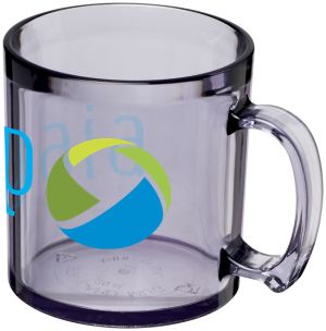 Standard Plastic Mug- Clear