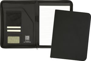 Printed Sundridge Recycled A4 Zipfolio