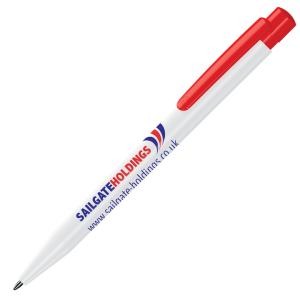 Supersaver Extra Ballpen- Red with printing