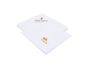 White Cocktail Napkin