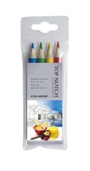 Printed 6 Pack Colouring Crayons