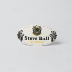 Always Recycled Essential Name Badge Oval