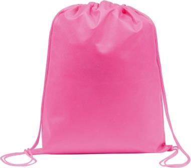 pink string bag
