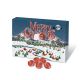 A5 Lindor Advent Calendar with your branding printed to the front.