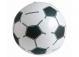 Beach Ball Wembley- Black and white football design