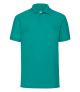 Mens Fruit of the Loom Polo Shirt- Emerald