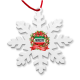 White Snowflake Christmas Decoration
