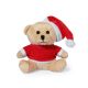 Personalised Christmas Teddy Bear Keyring