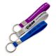 Branded Silicon Loop Keyring Metal Fitting