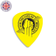 Coloured Plastic Printed Plectrum- Yellow